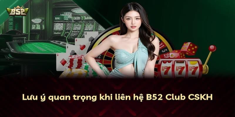 Cam kết chất lượng dịch vụ từ B52club