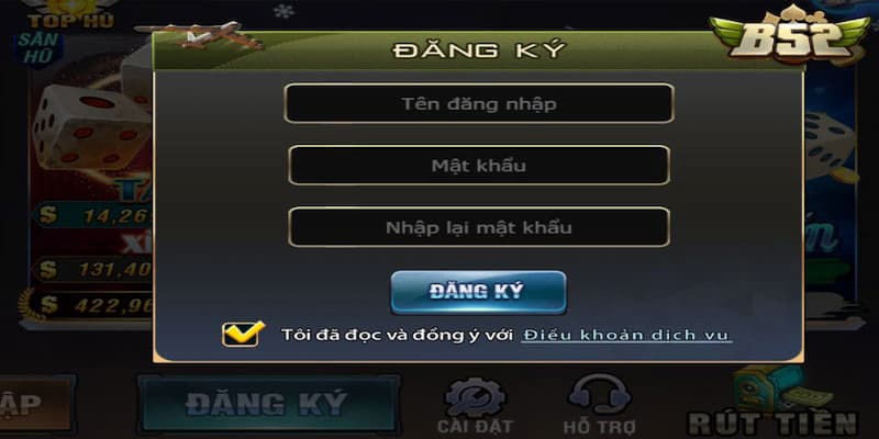 Hướng dẫn chi tiết cách đăng ký B52club